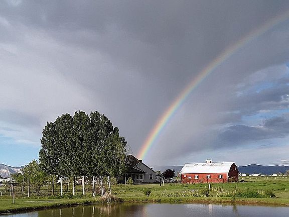 Rainbow's end!
