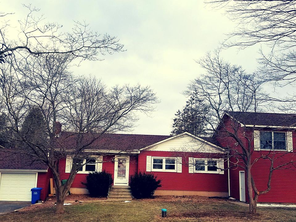 Frontal view in March.