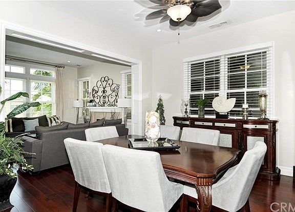 There is plenty of room to entertain a large party in the formal dining area.