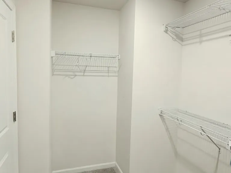 Master bedroom walk-in closet
