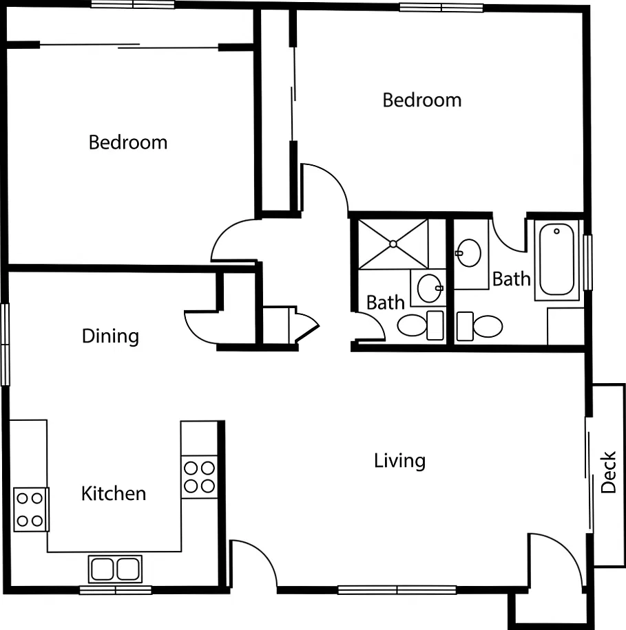 2 bed, $2,200 — Photo 4