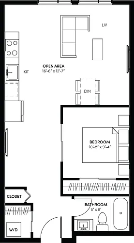 Floor plan 307