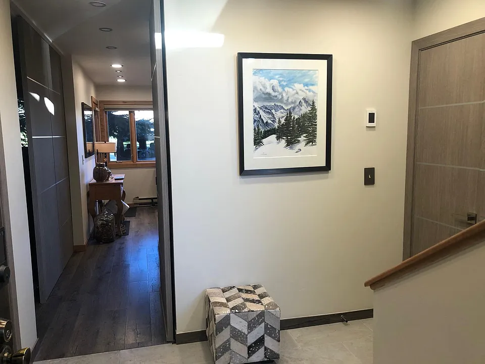 Downstairs entry