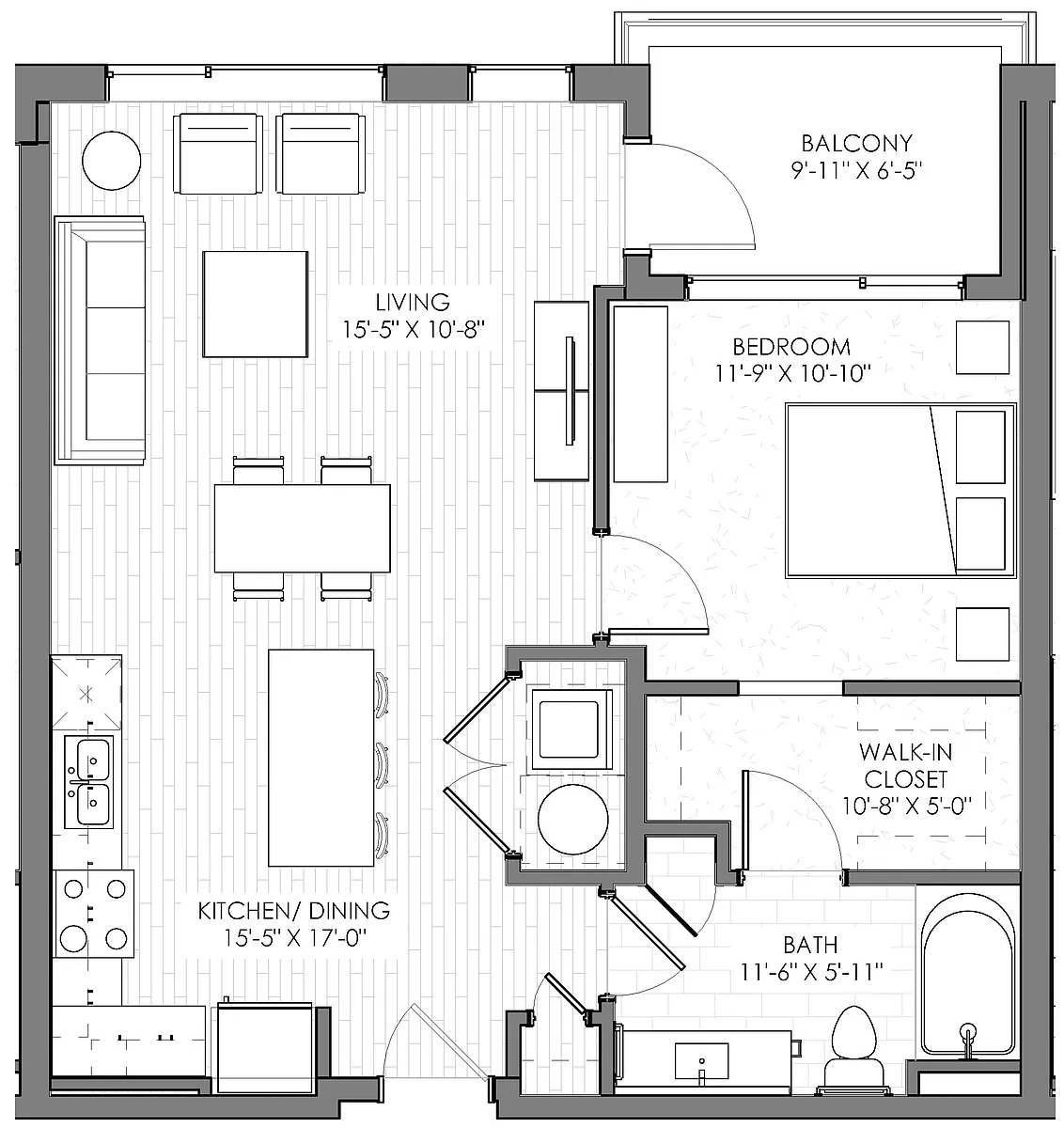 Floor plan Alpine Lake