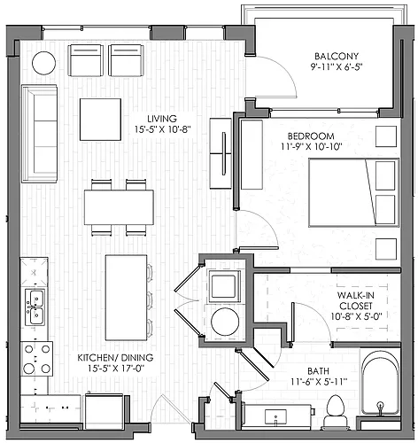 Floor plan Alpine Lake