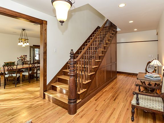 1800's walnut newel post