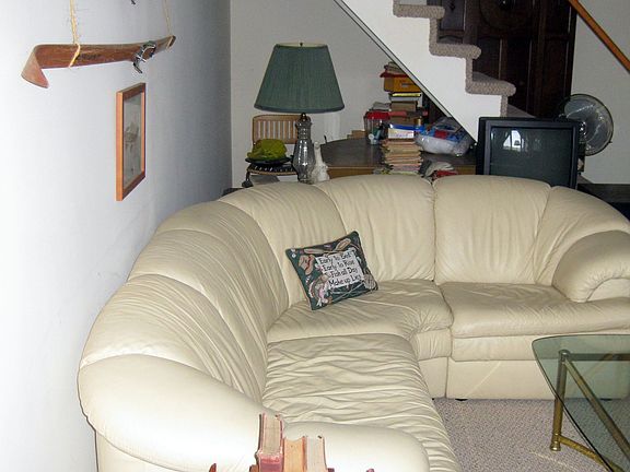 Large first level family room (15x25) great for gatherings.