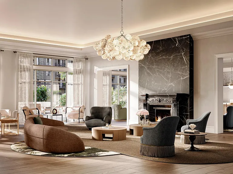 Thoughtfully designed gathering spaces with flexible seating, integrated work areas, and inviting finishes.