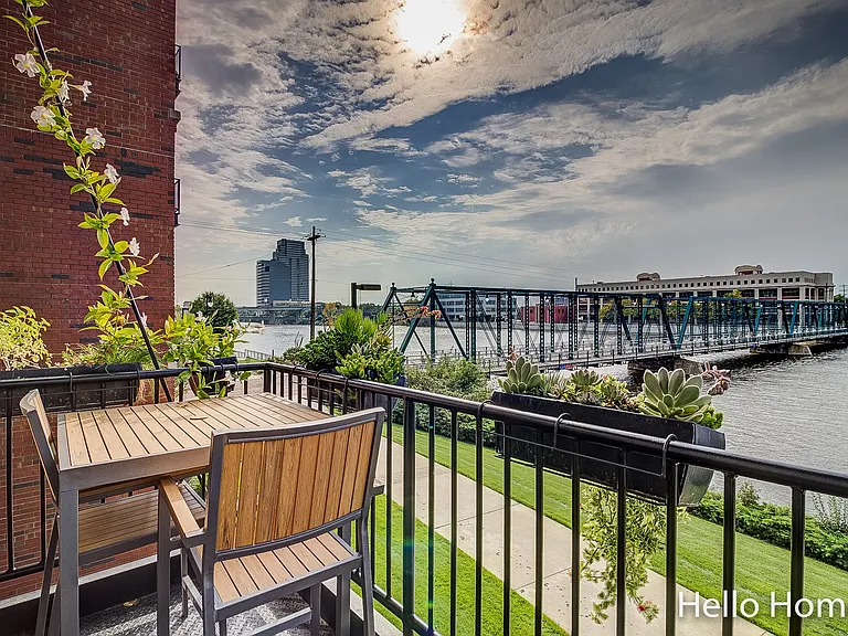 Beautiful river and downtown views