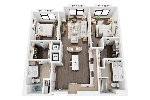 Floor plan B42