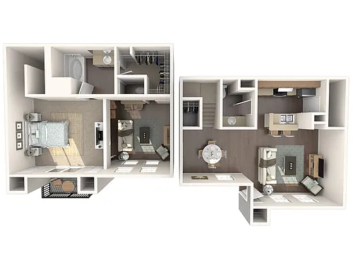 Floor plan 1E Renovated