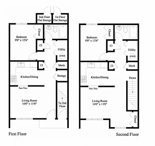 Floor plan 1 Bedroom