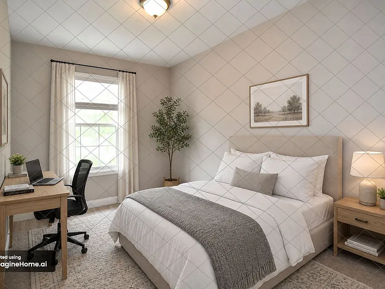 First Bedroom (Staged)