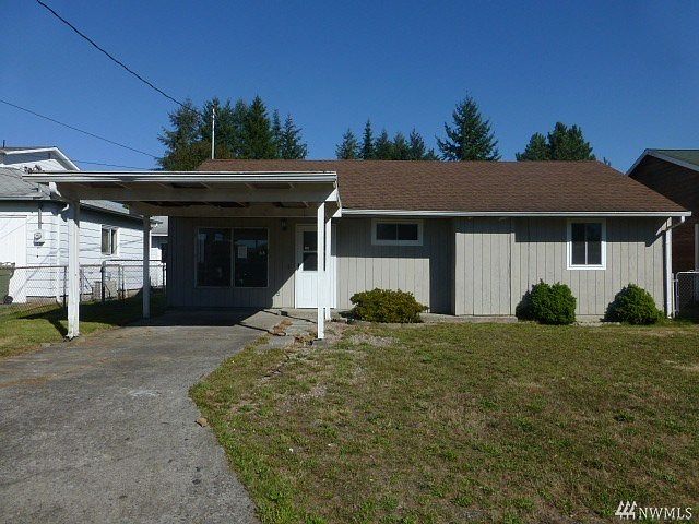 Front of home, covered carport for your vehicle!