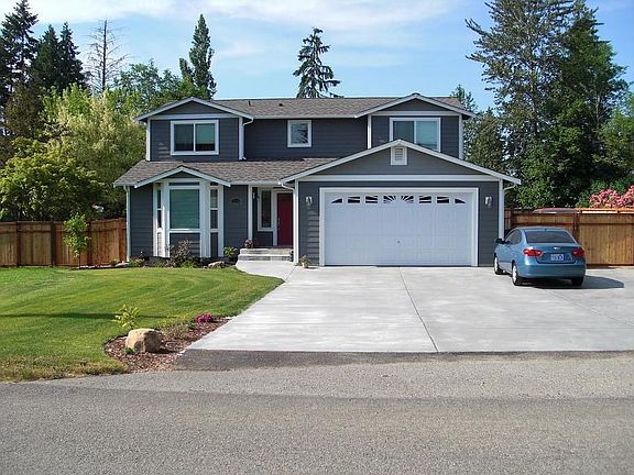 Large driveway