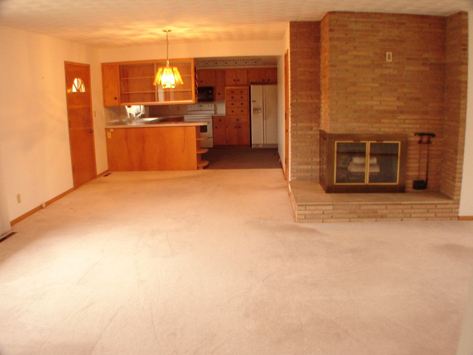 spacious living and dining