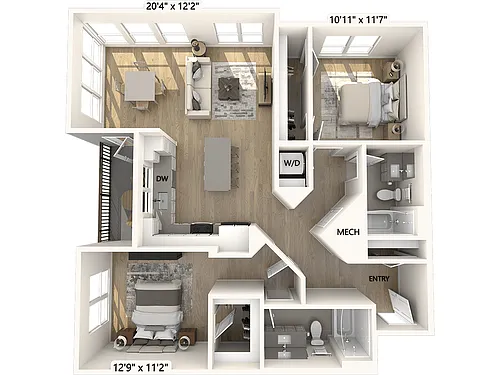 Floor plan B3 - Design Collection I