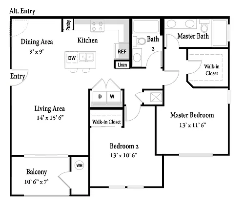 Floor plan B32
