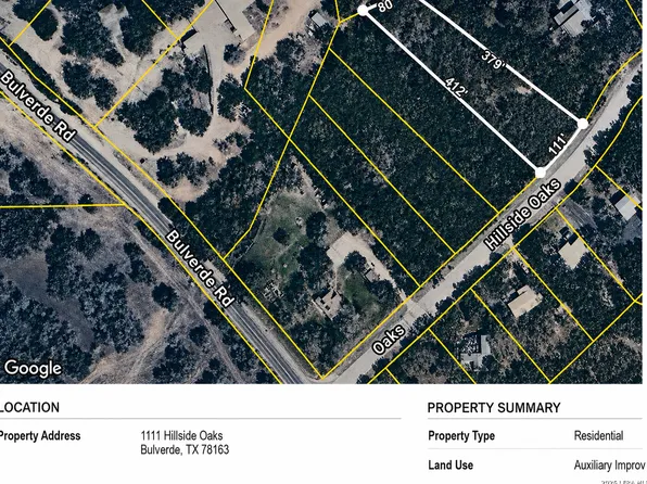 1111 Hillside Oaks LOT 21, Bulverde, TX 78163