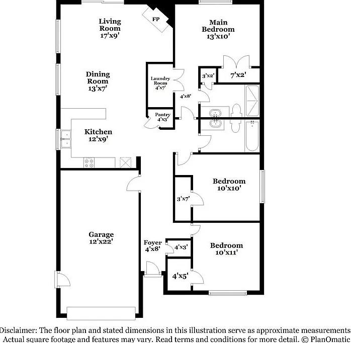 3 bed, 2.0 bath, 1201 sqft, $1,715 — Photo 2