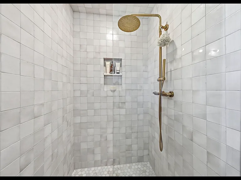 Master shower