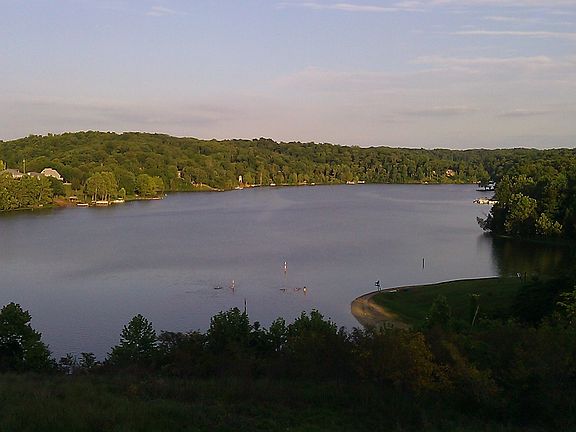 view from back porch