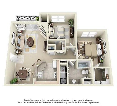 Floor plan Residence 4 Luxury