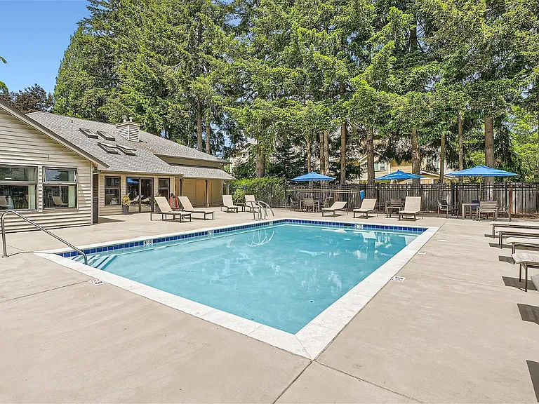 Our Swimming Pool at Bellwether Apartments in Olympia, Washington