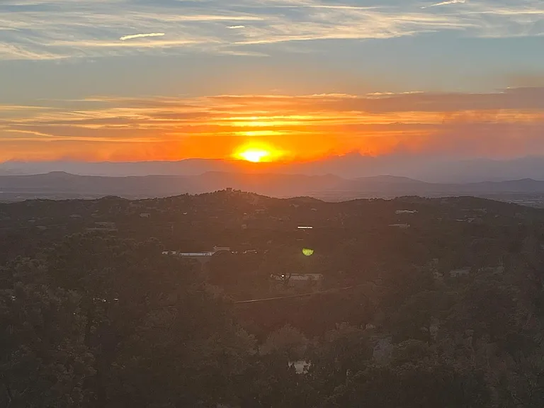 view from upstairs deck