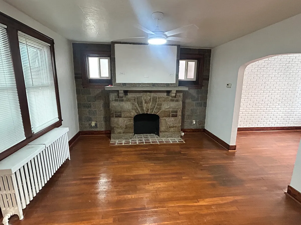 Living room with dining room and kitchen - open floor plan - 323 Onyx Ave