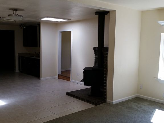 Two open living spaces 