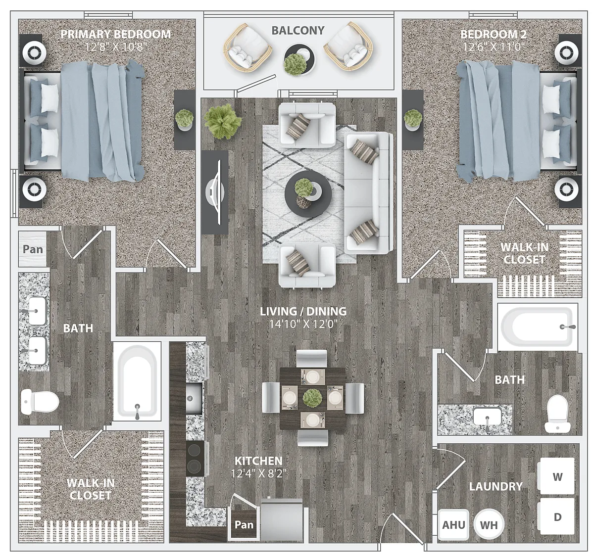 Floor plan B2