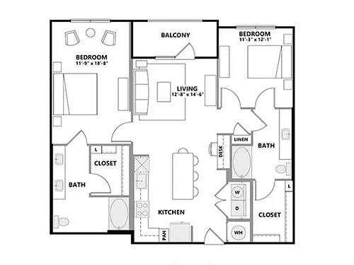 Floor plan C5b