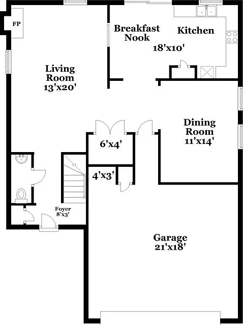 4 bed, 2.5 bath, 2048 sqft, $3,050 — Photo 2