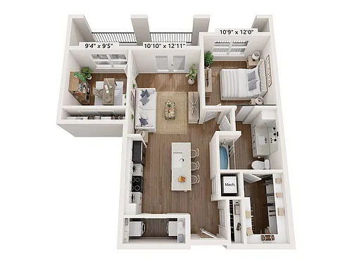 Floor plan A1Alt2