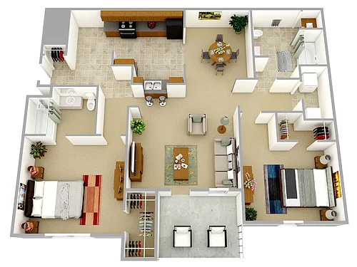 Floor plan Rockbridge
