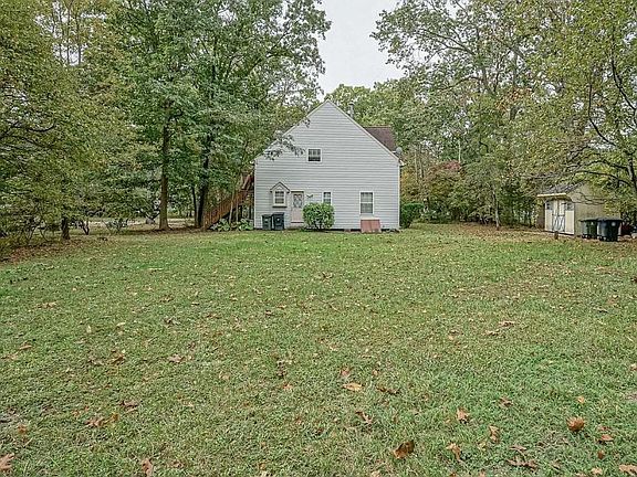 Large backyard