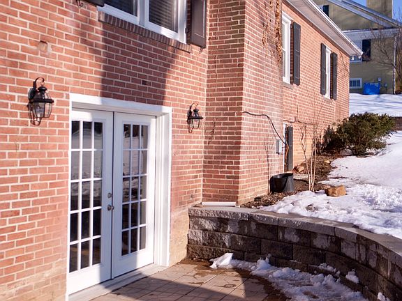 Back Patio from Basement