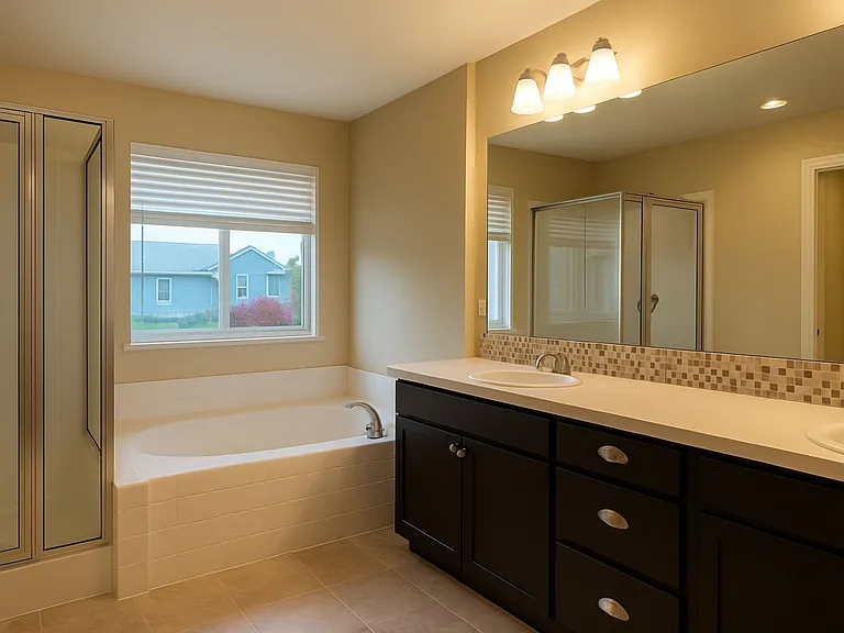 Extra large 5 Piece Master Suite with bidet attachment