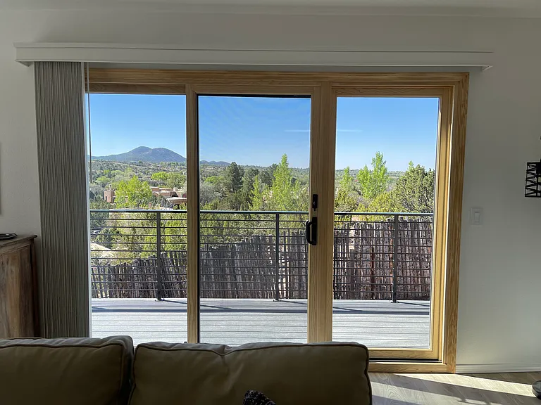 View from living room