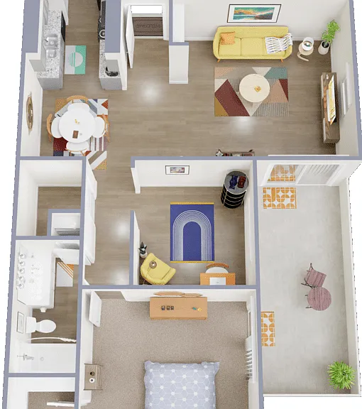 AMBER Floorplan Diagram