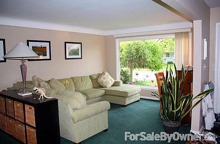 Big Living Room with a View