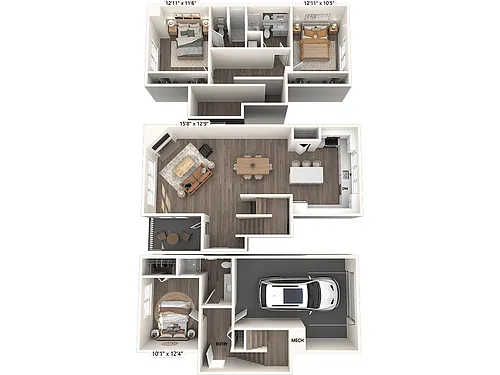 Floor plan C2TG