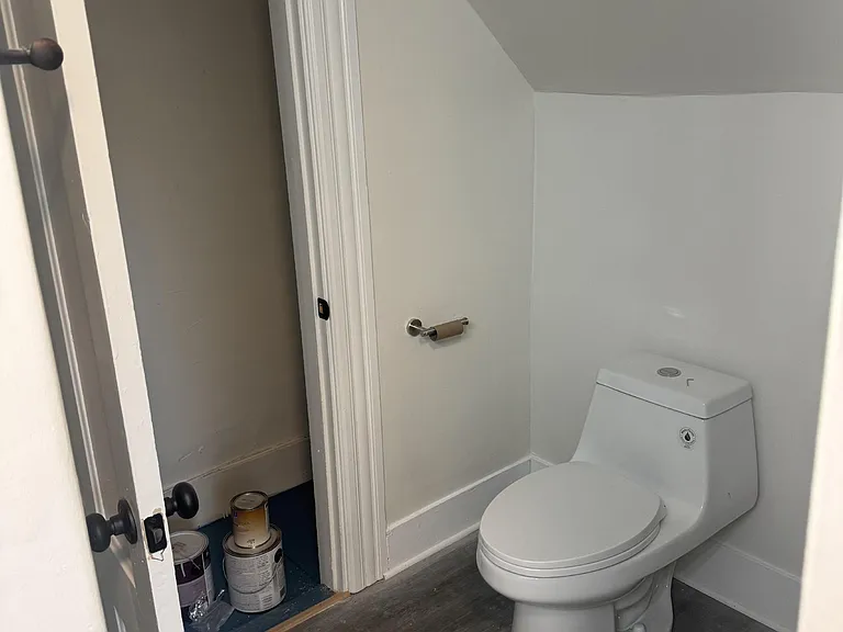 Linen Closet & Toilet