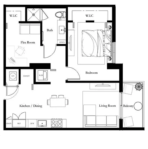 Floor plan SDA6