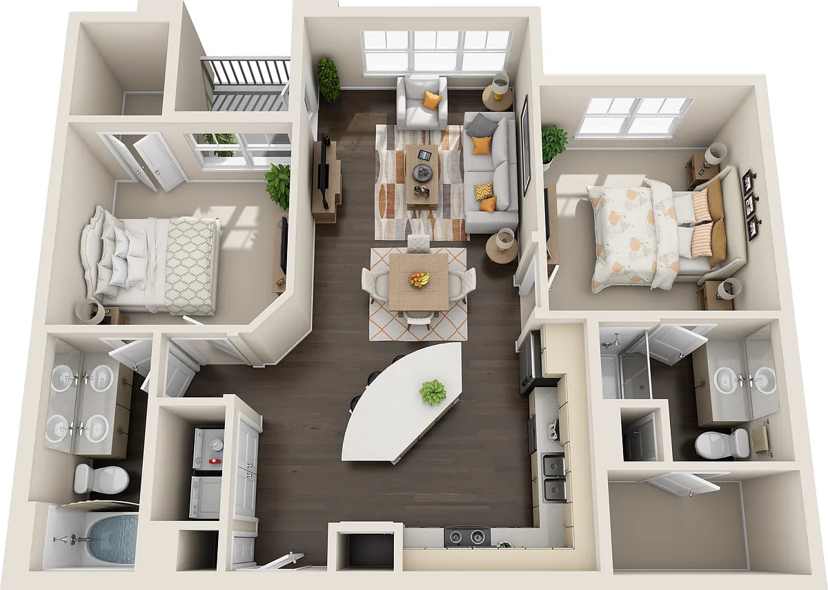 Floor plan B2