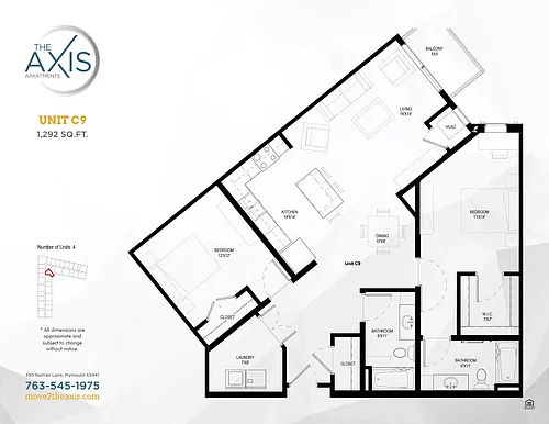 Floor plan C9