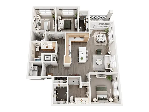 Floor plan C1