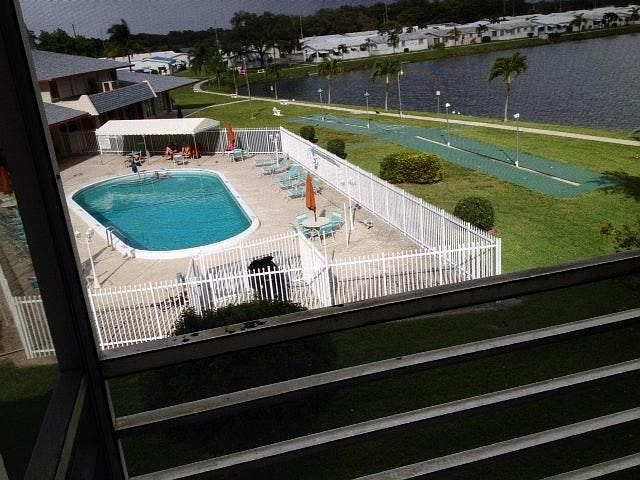 Lake Pool common area view