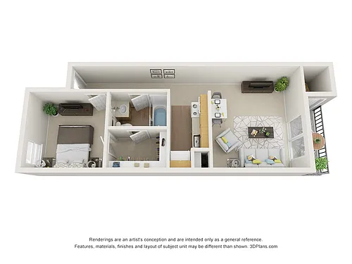 Floor plan A1 Renovated